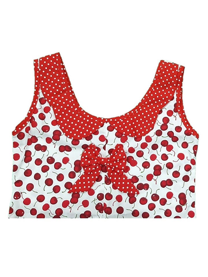 Deux ans de vacances Kombinezon w kolorze biało-czerwonym rozmiar: 110/116