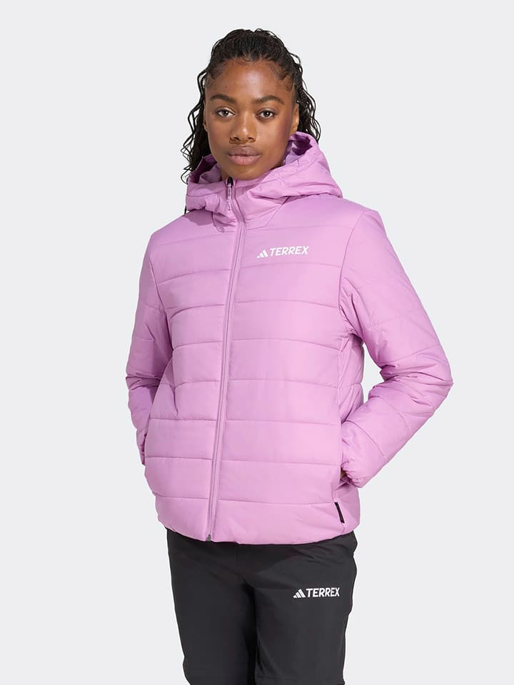 adidas Kurtka funkcyjna w kolorze lawendowym rozmiar: S