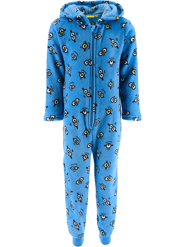 Minions Kombinezon polarowy "Minionki" w kolorze niebieskim rozmiar: 98