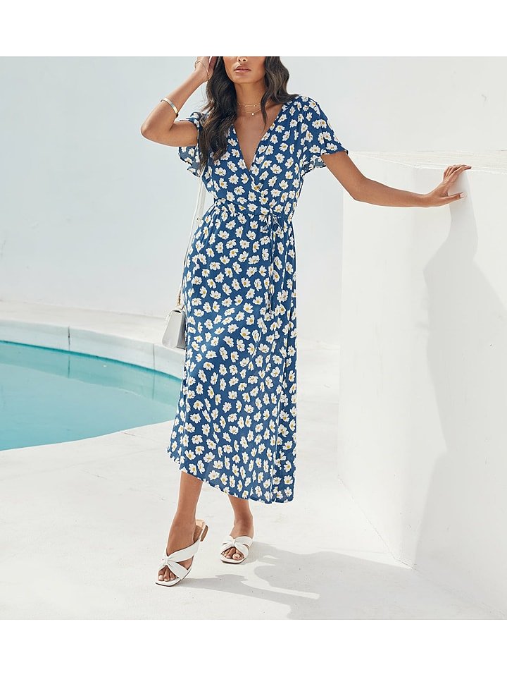 LA Angels Sukienka w kolorze niebieskim rozmiar: XL