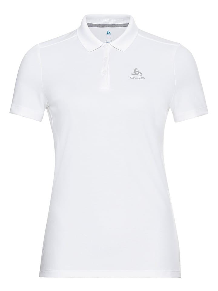 Odlo Funkcyjna koszulka polo "F-Dry" w kolorze białym rozmiar: XL