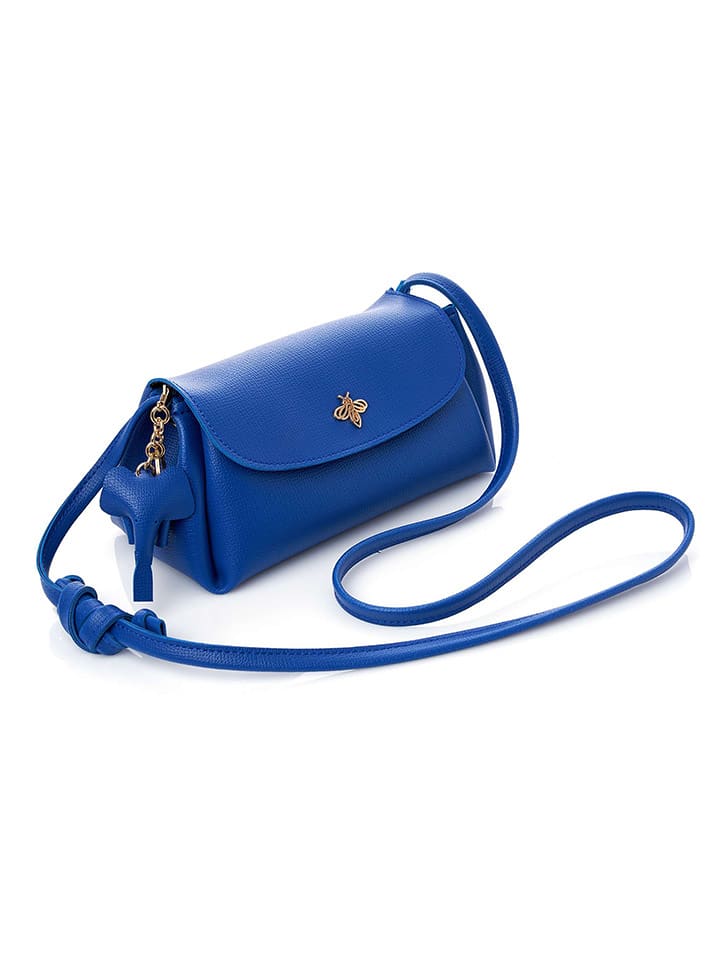 Lucky Bees Torebka "Ava" w kolorze niebieskim - 22 x 12 x 11 cm rozmiar: onesize