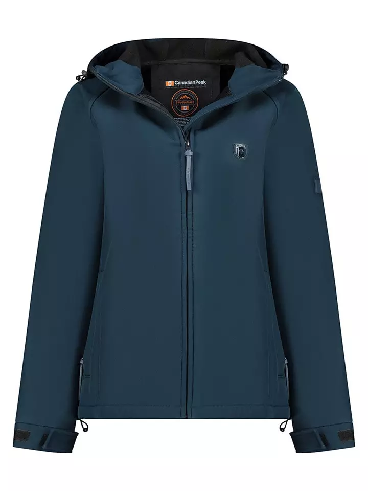 Canadian Peak Kurtka softshellowa "Tamilataleak" w kolorze granatowym rozmiar: S