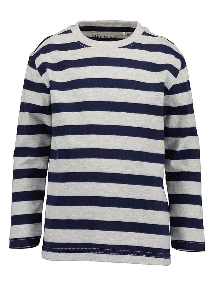 Blue Seven Koszulka w kolorze granatowo-szarym rozmiar: 92