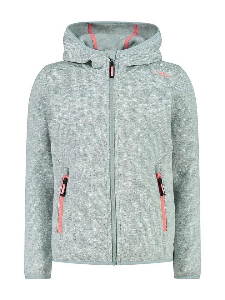 CMP Kurtka polarowa w kolorze zielonym rozmiar: 116