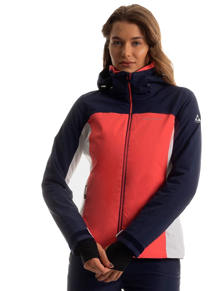 Fischer Kurtka narciarska w kolorze czerwono-czarnym rozmiar: M