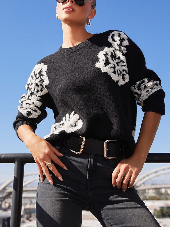 LA Angels Sweter w kolorze czarnym rozmiar: L