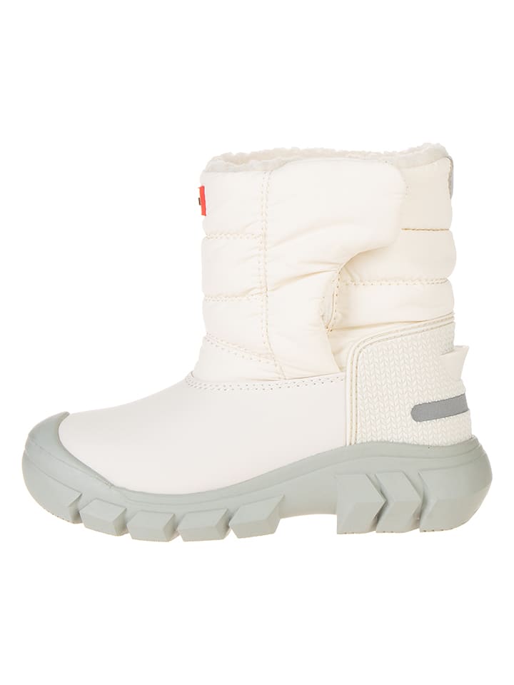 Hunter Botki zimowe w kolorze kremowym rozmiar: 21