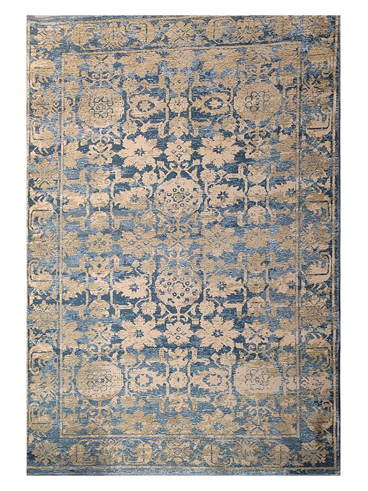 deco Rugs & Carpet Dywan "Antalya" w kolorze niebieskim rozmiar: 58x110 cm