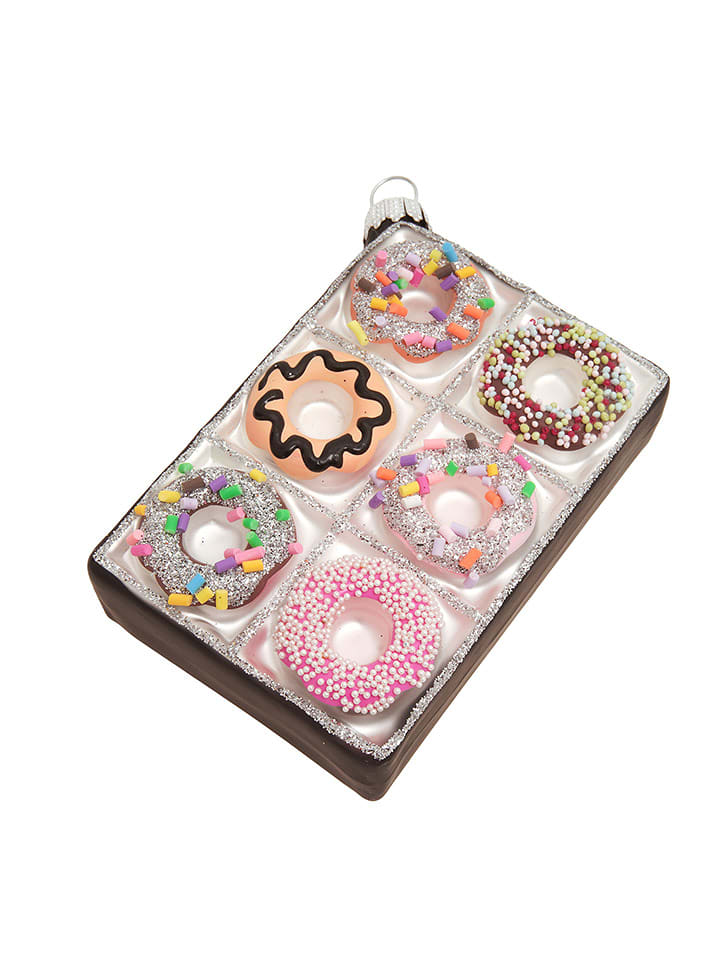 Krebs Glas Lauscha Ozdoby choinkowe (6 szt.) ze wzorem rozmiar: onesize