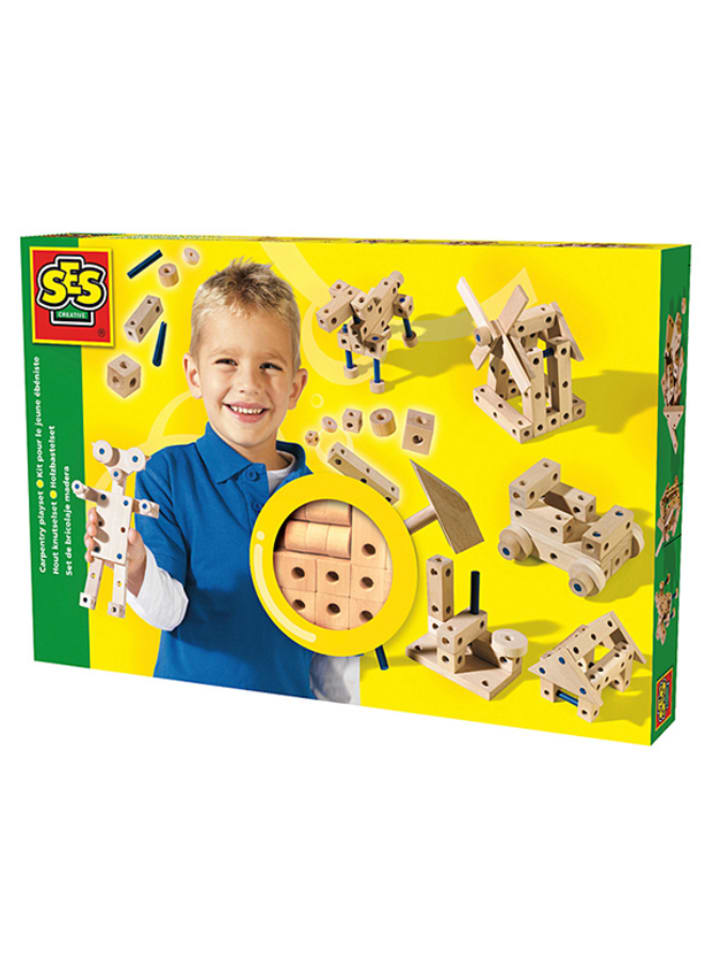 SES Drewniany zestaw konstrukcyjny - 3+ rozmiar: onesize