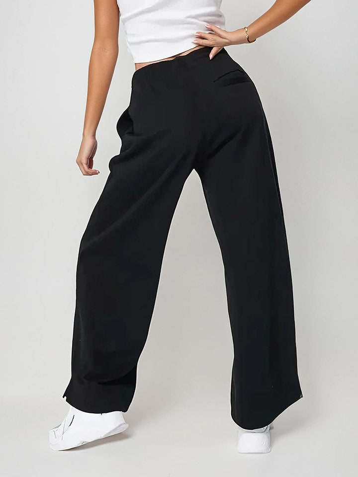 Weekday Spodnie w kolorze czarnym rozmiar: S