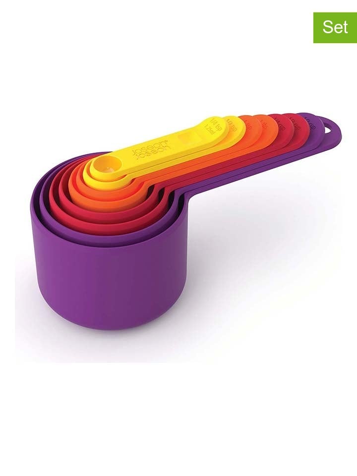 JosephJoseph Miarki (8 szt.) w kolorze fioletowo-czerwono-żółtym rozmiar: onesize