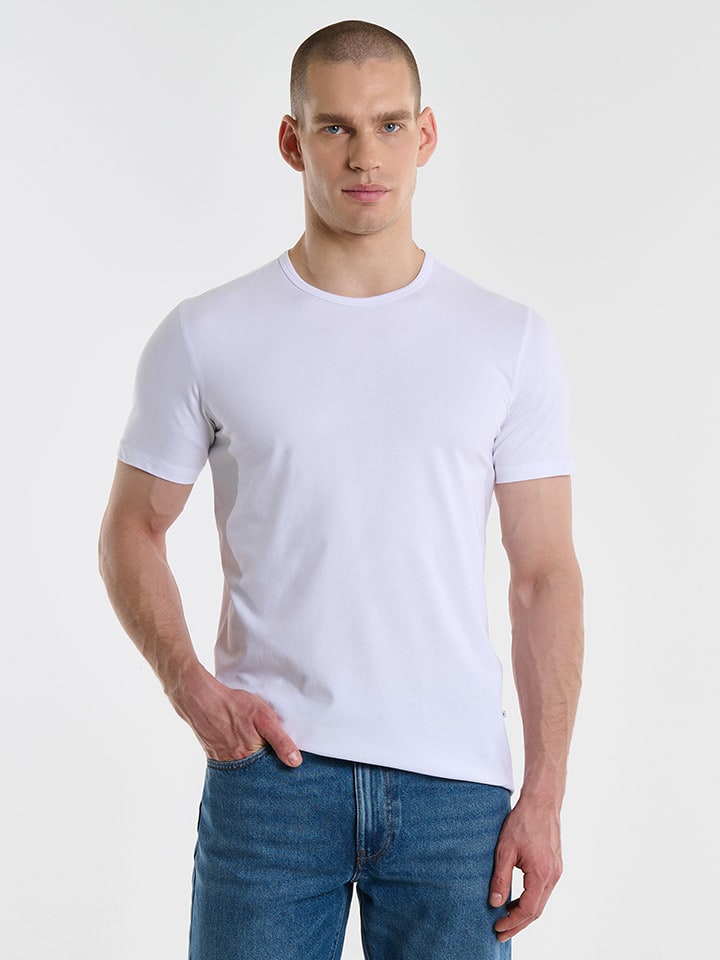 BIG STAR Koszulka w kolorze białym rozmiar: 4XL