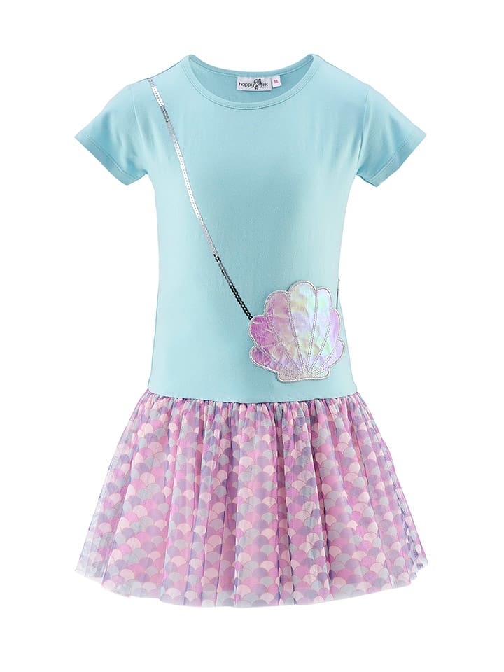 happy girls by Eisend Sukienka w kolorze błękitnym rozmiar: 152