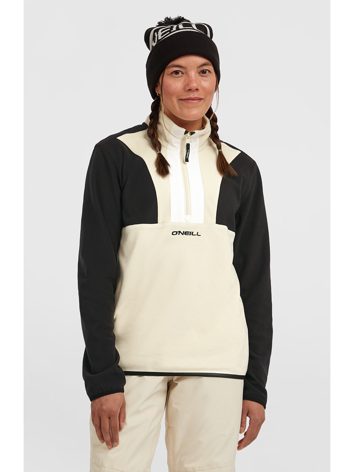 O'Neill Bluza polarowa w kolorze czarno-beżowym rozmiar: XS