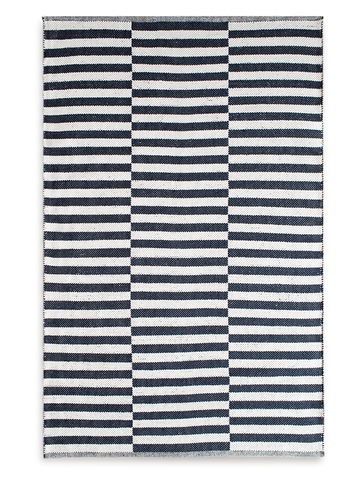 Madre Selva Dywan bawełniany w kolorze czarno-białym - 230 x 160 cm rozmiar: onesize