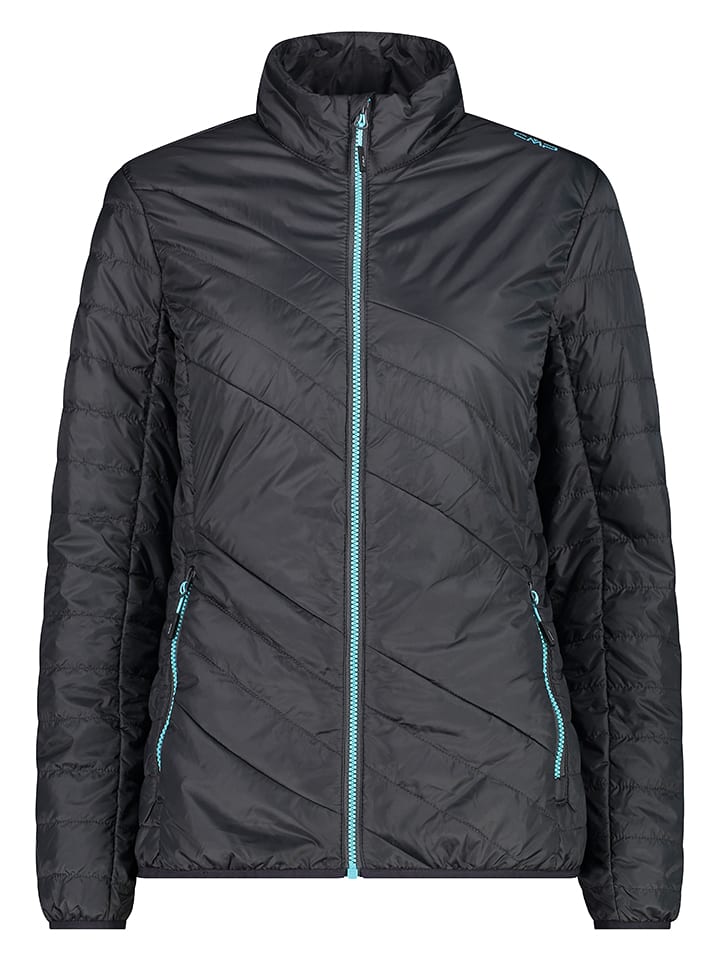 CMP Kurtka pikowana w kolorze antracytowym rozmiar: 42