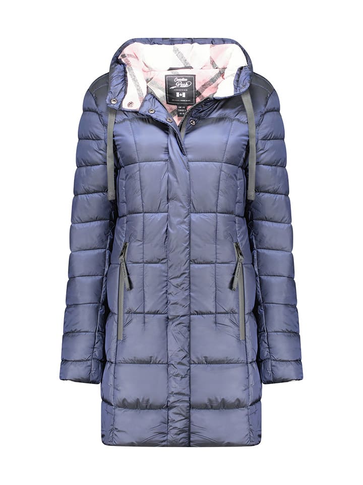 Canadian Peak Płaszcz zimowy "Bullieak" w kolorze niebieskim rozmiar: 3XL