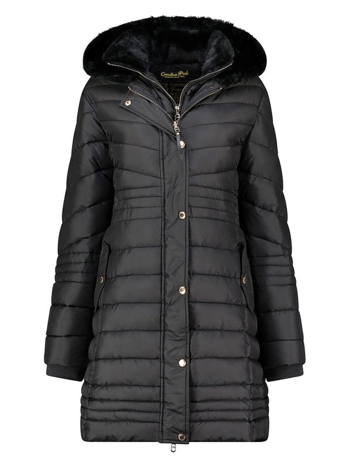 Canadian Peak Płaszcz pikowany w kolorze czarnym rozmiar: L