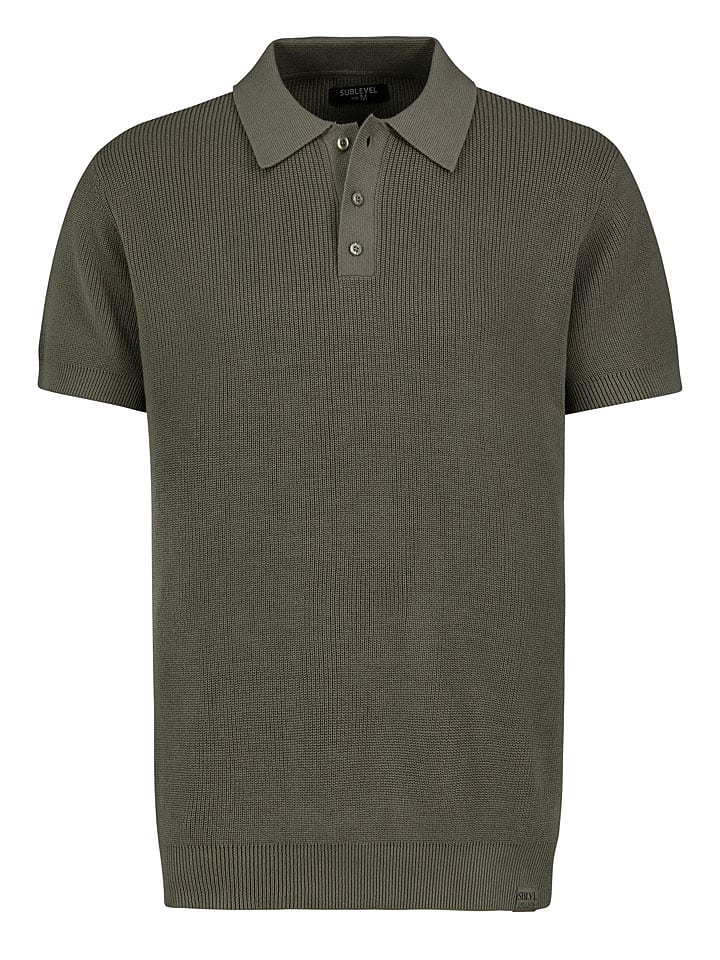 Sublevel Sweter w kolorze khaki rozmiar: S