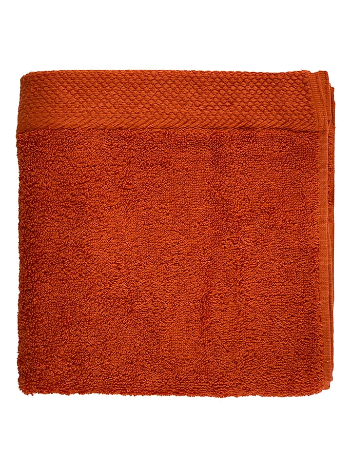 Soft by Perle de Coton Ręcznik "Epo" w kolorze czerwonym do rąk rozmiar: 50x100 cm