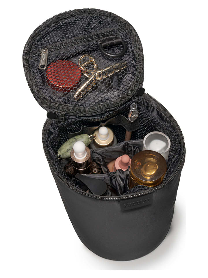 Puccini Kosmetyczka "Infinity" w kolorze czarnym - 14 x 19 cm rozmiar: onesize