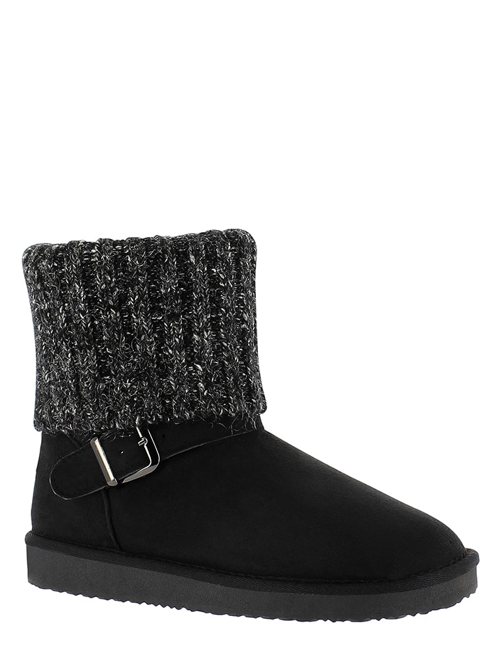 ISLAND BOOT Botki zimowe "Kourtney" w kolorze czarnym rozmiar: 41