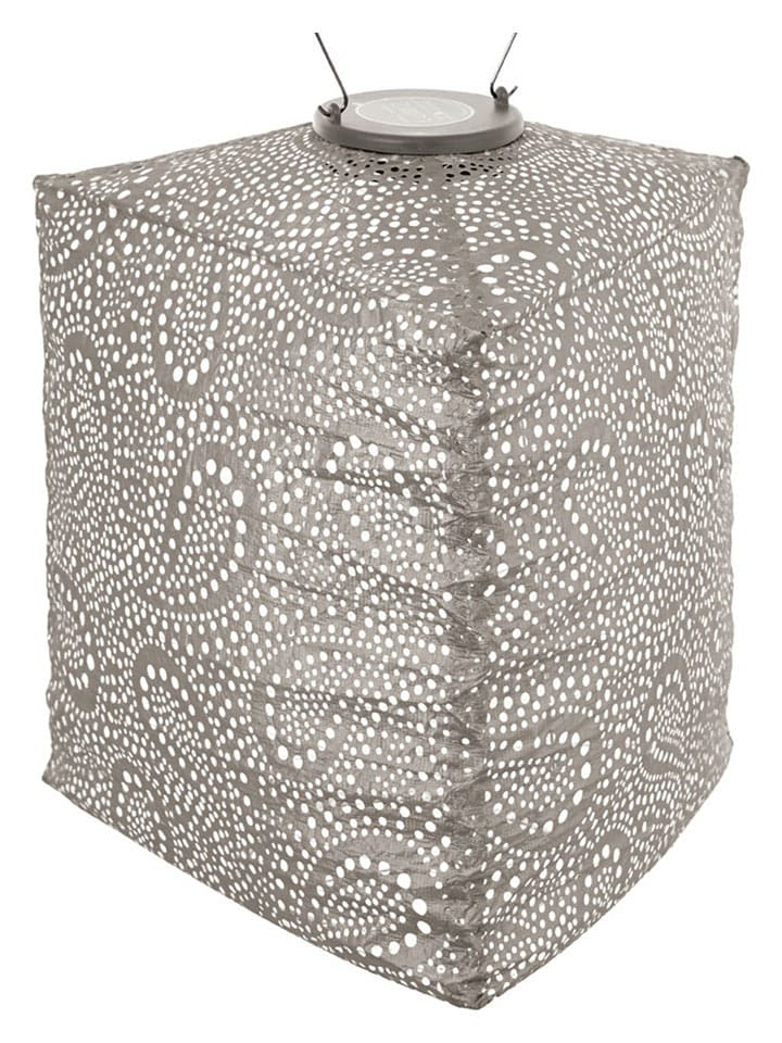 Lumiz Lampion solarny LED w kolorze szarobrązowym - wys. 30 x Ø 28 cm rozmiar: onesize