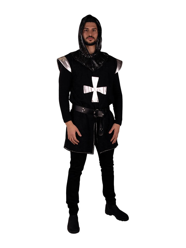 Party x People 3-częściowy kostium "Ritter Roland" w kolorze czarnym rozmiar: 56