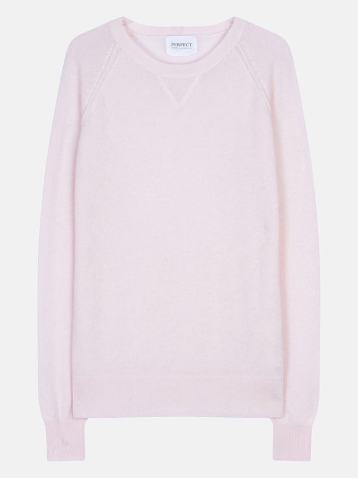 Perfect Cashmere Kaszmirowy sweter "Wilma" w kolorze jasnoróżowym rozmiar: M