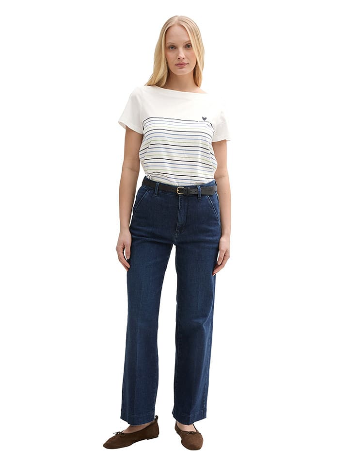 Tom Tailor Koszulka w kolorze białym rozmiar: L