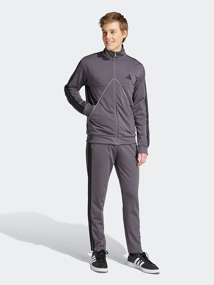 adidas 2-częściowy zestaw w kolorze szarym rozmiar: S