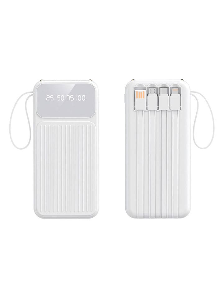 SWEET ACCESS Powerbank w kolorze białym - 30.000 mAh rozmiar: onesize