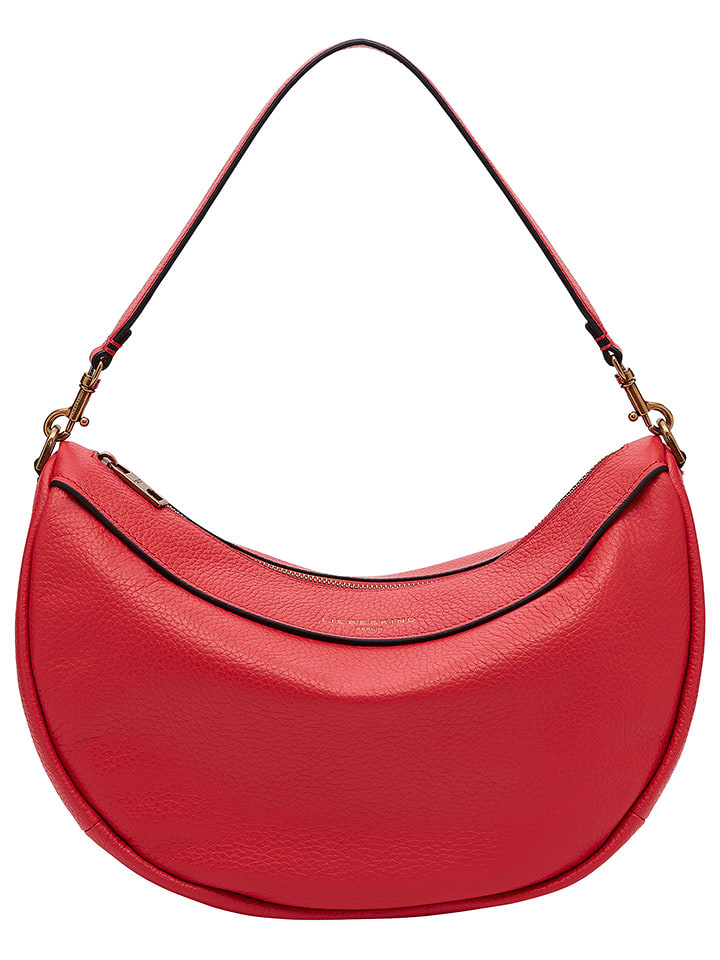 Liebeskind Berlin Skórzana torebka w kolorze czerwonym - 37,5 x 24,5 x 13 cm rozmiar: onesize