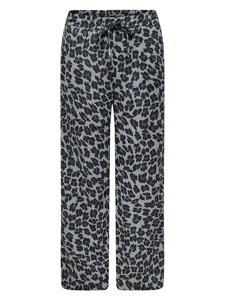 JDY Spodnie w kolorze czarno-szarym rozmiar: S