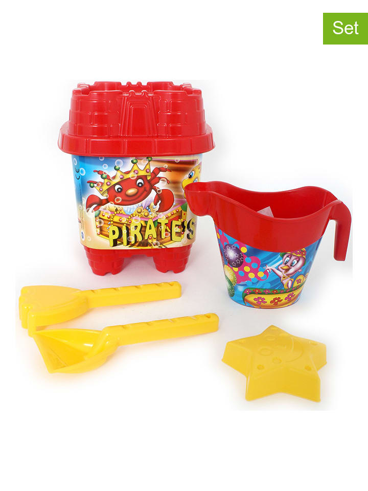 MGM 6-częściowy zestaw zabawek do piaskownicy - 10 m+ rozmiar: onesize