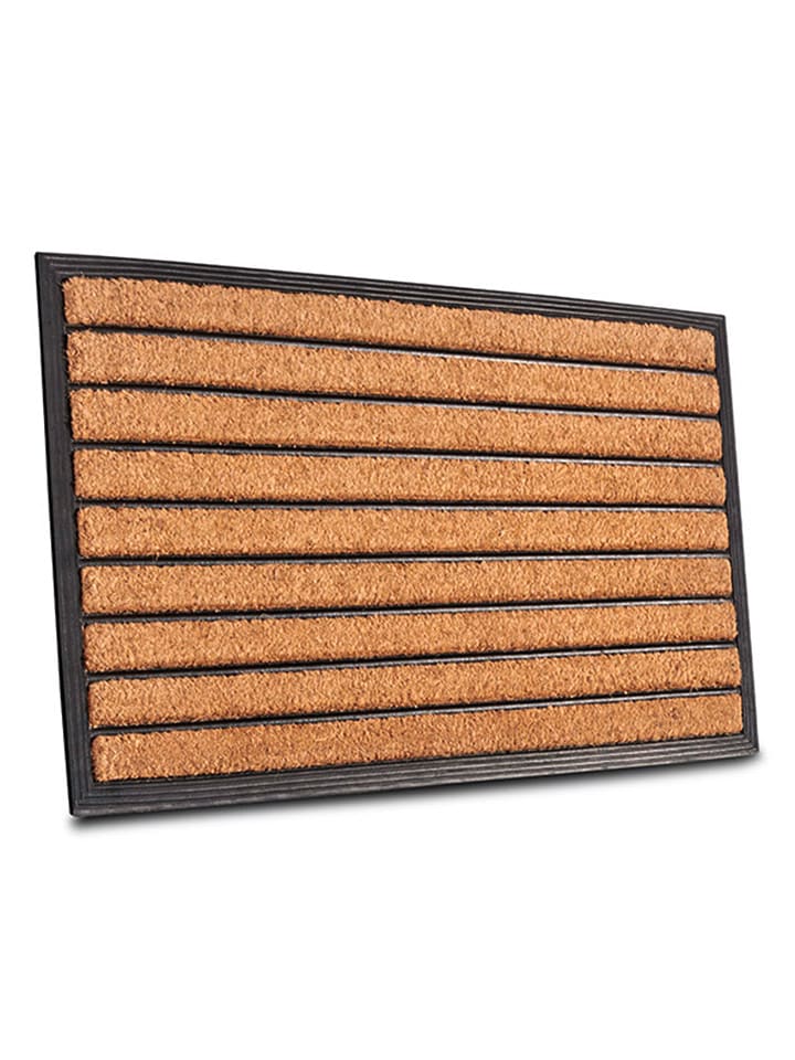 Hanse Home Wycieraczka w kolorze jasnobrązowym z włókna kokosowego rozmiar: 45x75 cm