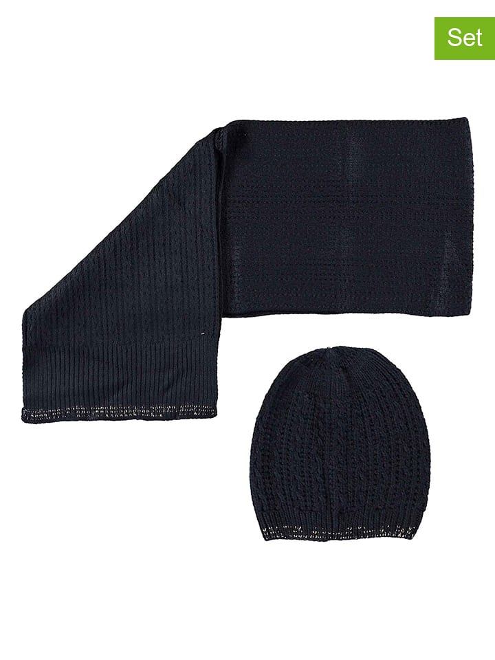 Like Flo 2-częściowy zestaw zimowy "Like Flo Flo" w kolorze granatowym rozmiar: 134-164