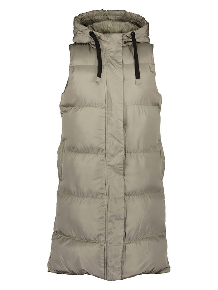 Blue Seven Kamizelka pikowana w kolorze szarobrązowym rozmiar: 42