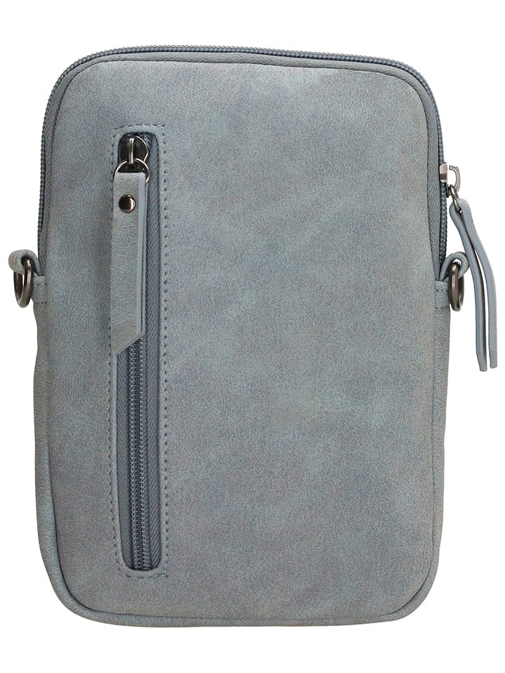 Beagles Torebka "Malaga" w kolorze błękitnym na telefon - 12,5 x 19,5 x 2,5 cm rozmiar: onesize