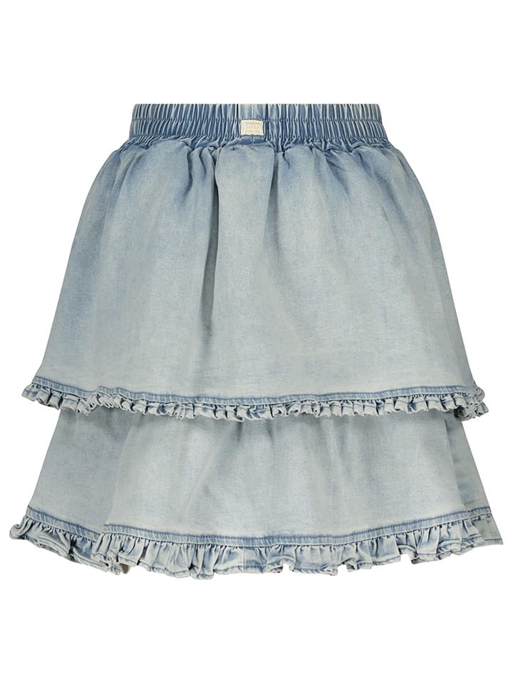 Le Chic Spódnica dżinsowa "Toeda" w kolorze błękitnym rozmiar: 140