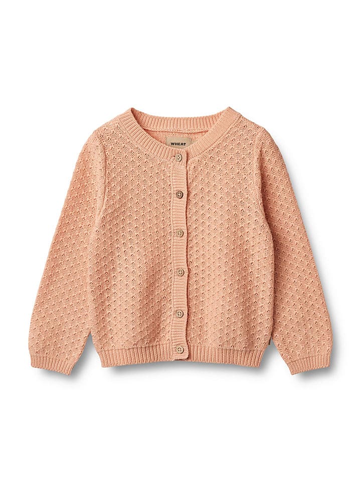 Wheat Kardigan "Magnella" w kolorze brzoskwiniowym rozmiar: 104