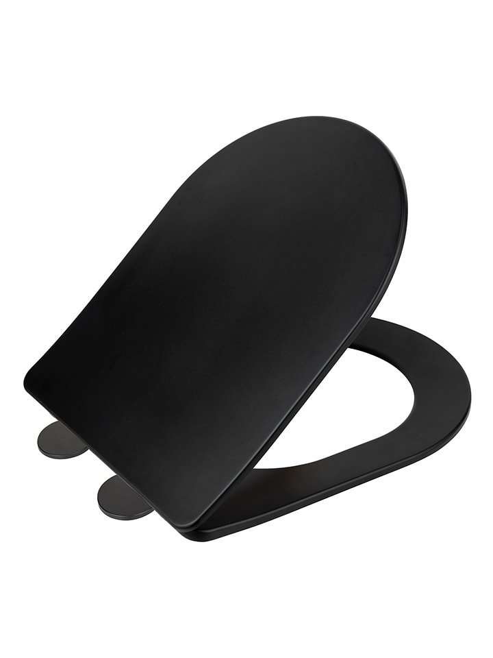 Wenko Automatyczna deska WC w kolorze czarnym rozmiar: onesize