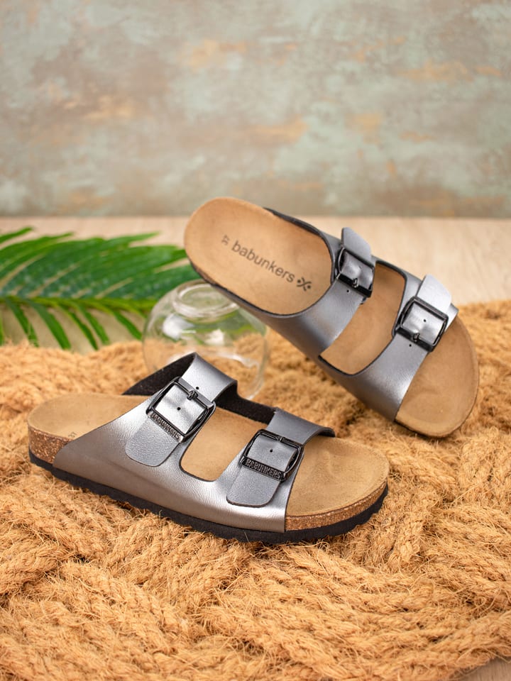 BABUNKERS Family Klapki w kolorze czarnym rozmiar: 41