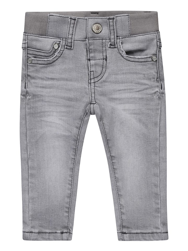 Dirkje Dżinsy - Skinny fit - w kolorze szarym rozmiar: 80