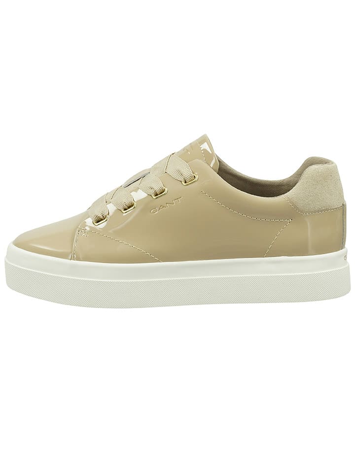 GANT Footwear Skórzane sneakersy "Gant" w kolorze beżowym rozmiar: 40
