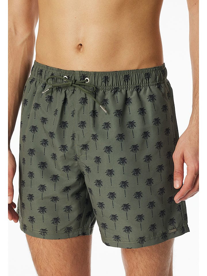 Schiesser Szorty kąpielowe w kolorze khaki rozmiar: S