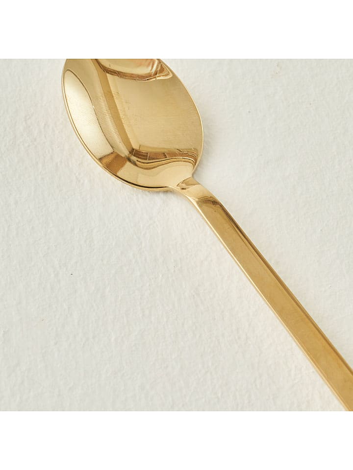 BELLA MAISON Łyżeczki (6 szt.) w kolorze złotym do kawy rozmiar: onesize