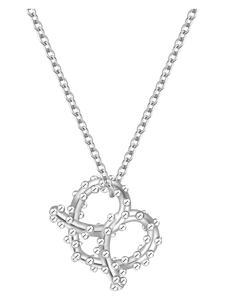 Glanzstücke München Srebrny naszyjnik z zawieszką - dł. 40 cm rozmiar: onesize